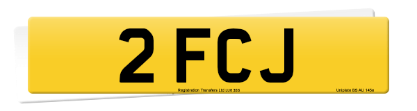 Registration number 2 FCJ